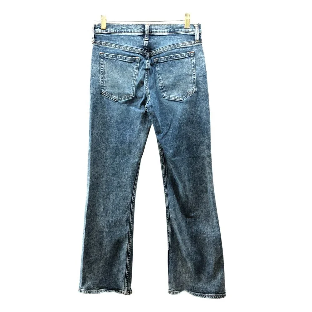 Gap Teen Girls Size 18‎ High Rise Vintage Boot Cut Jeans Medium Wash Blue